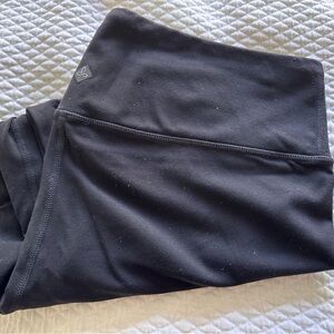 Prana black 3/4 ankle length leggings / yoga pants large